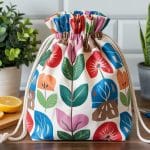 Step-by-Step Instructions for Making a Lined Drawstring Bag