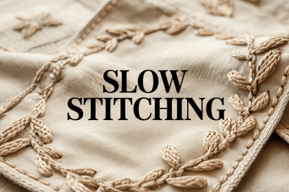 The Joy of Slow Stitching: Beginner's Guide with Ideas