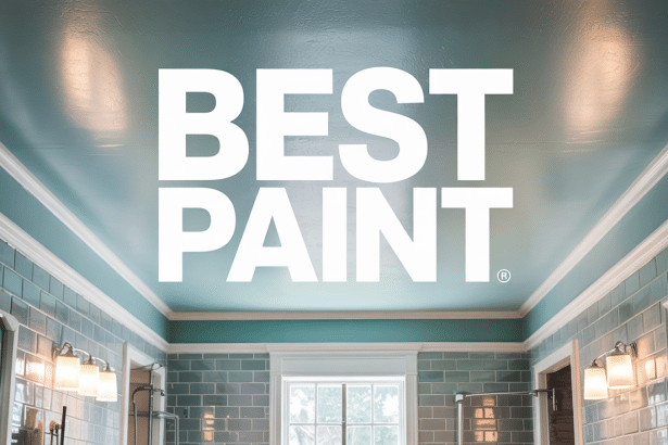 What is the Best Paint for a Bathroom Ceiling?
