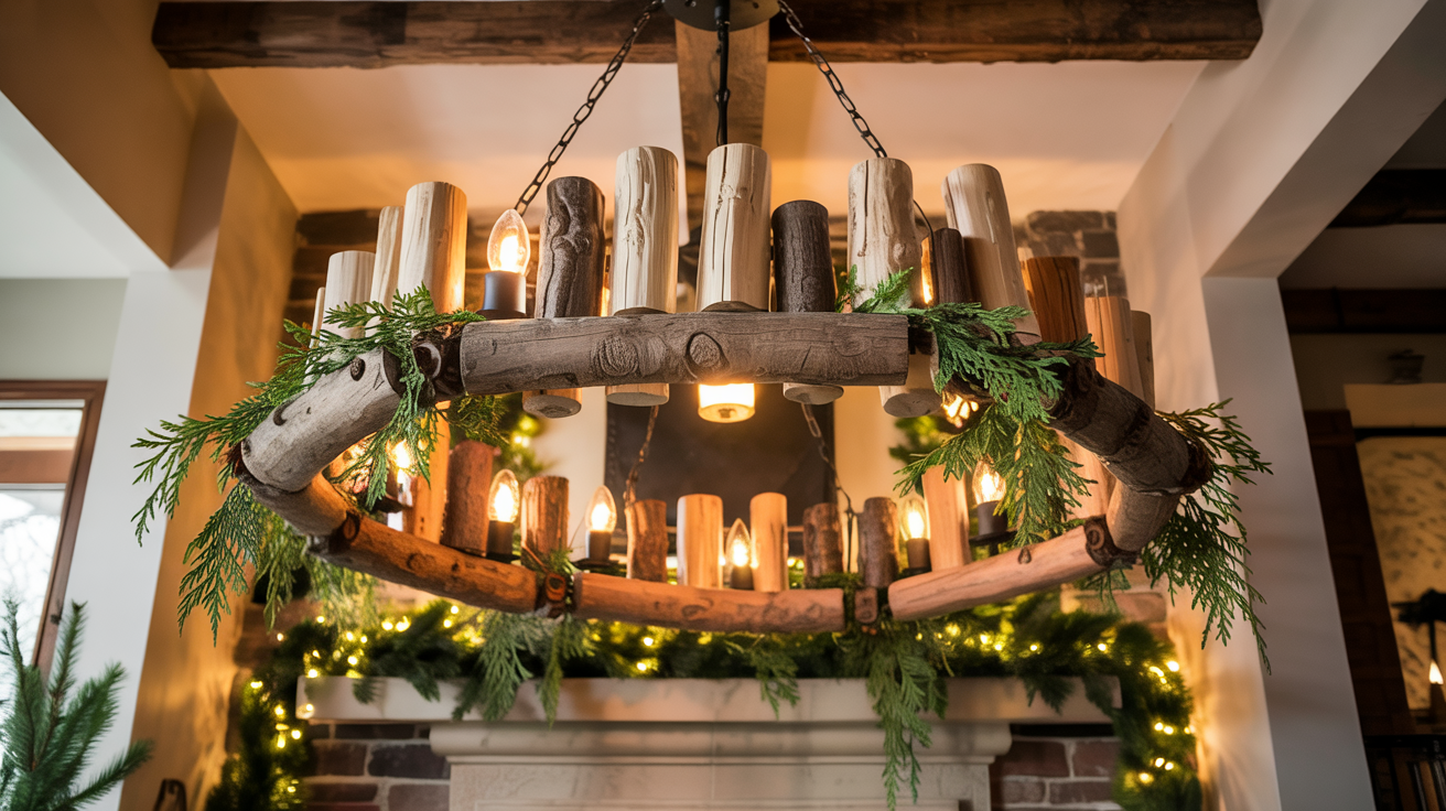 Wooden_Log_Chandelier