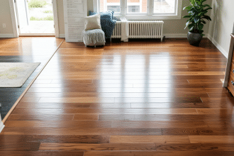 can you bleach hardwood floors