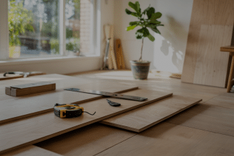 diy plywood floors