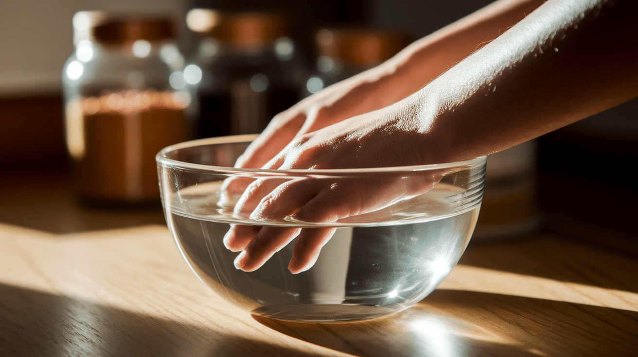 White Vinegar Soak