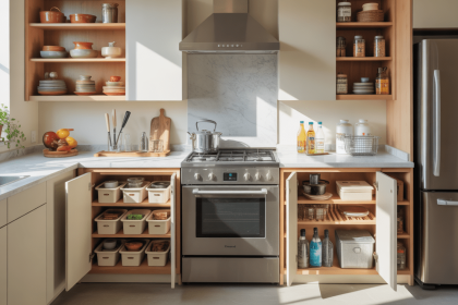 10 Essential Zones for Perfectly Organized Kitchen Cabinets