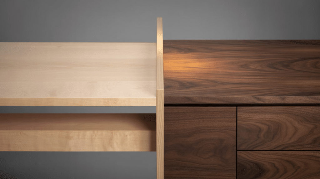 Comparing Maple and Walnut