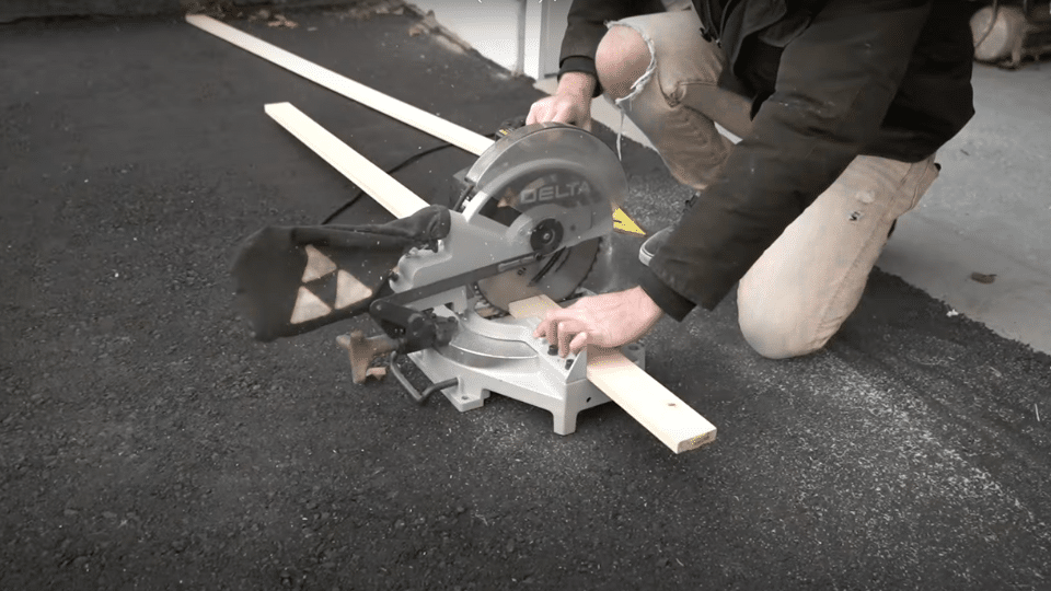 Cut the Wood Frame