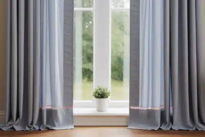DIY Curtain Alteration: Shorten Without a Stitch