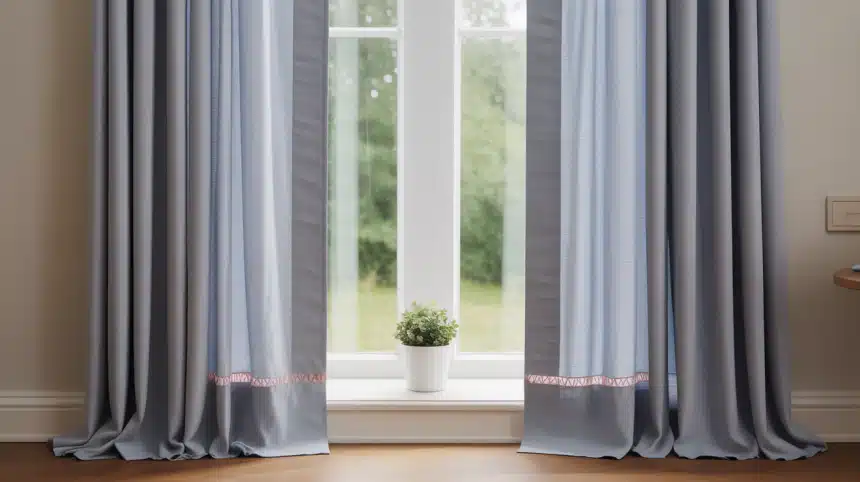 DIY Curtain Alteration: Shorten Without a Stitch
