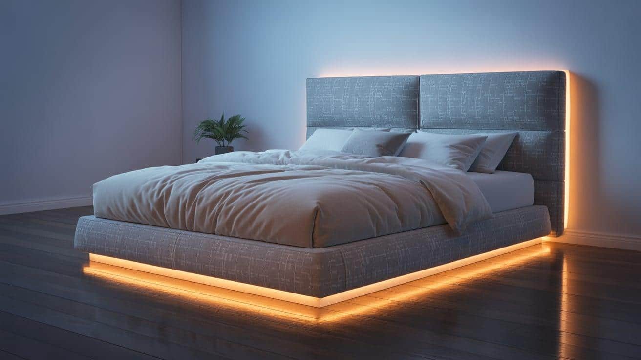 Fabric-Wrapped_Headboard_with_Underbed_Lighting