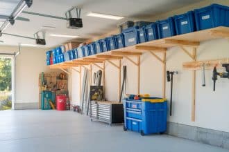 How to Build Overhead Garage Storage Using 2x4 Lumber