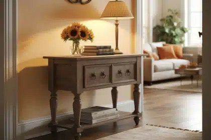 How to Build a DIY Entry Table on a Budget?