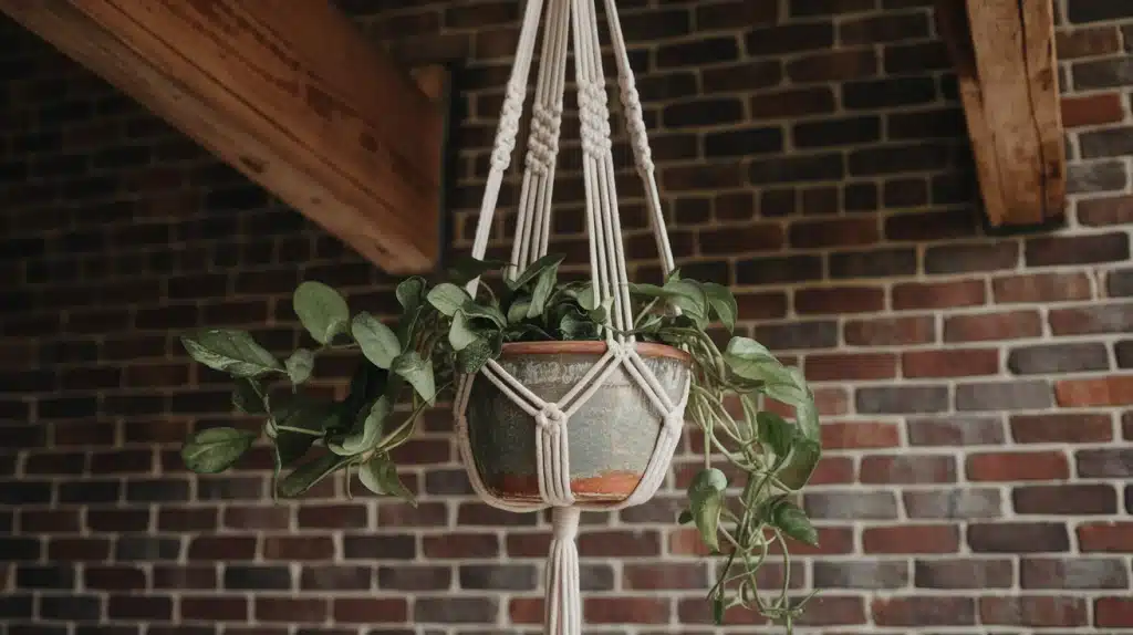 How to Make a Macrame Plant Hanger