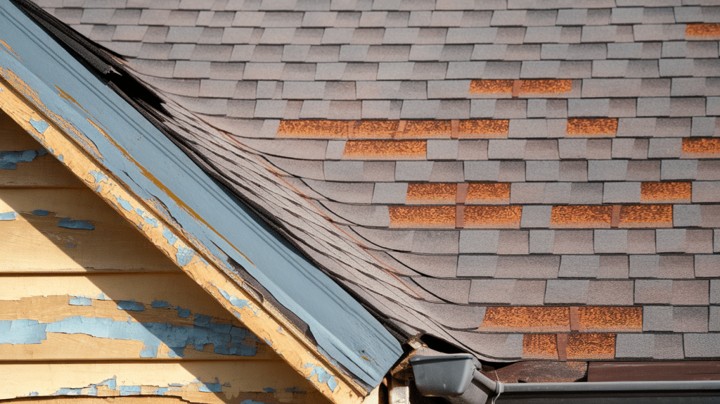 Peeling Paint or Blistering Shingles