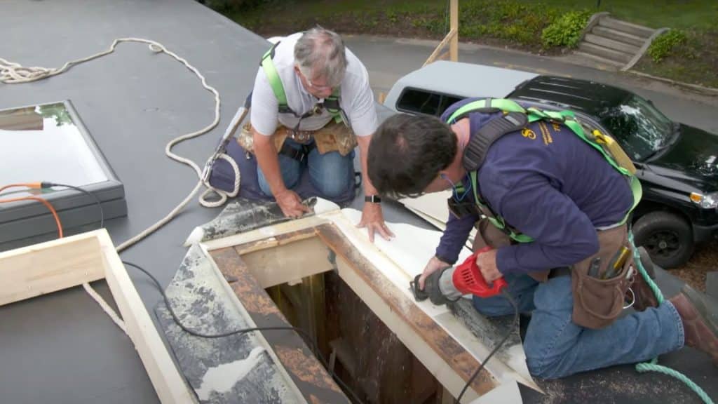 Prepare and Seal the Roof Membrane