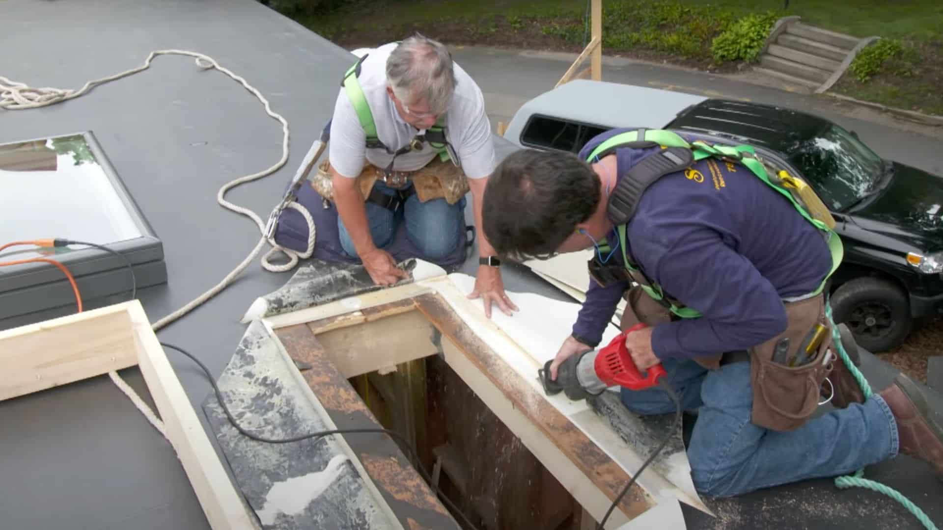 Prepare and Seal the Roof Membrane