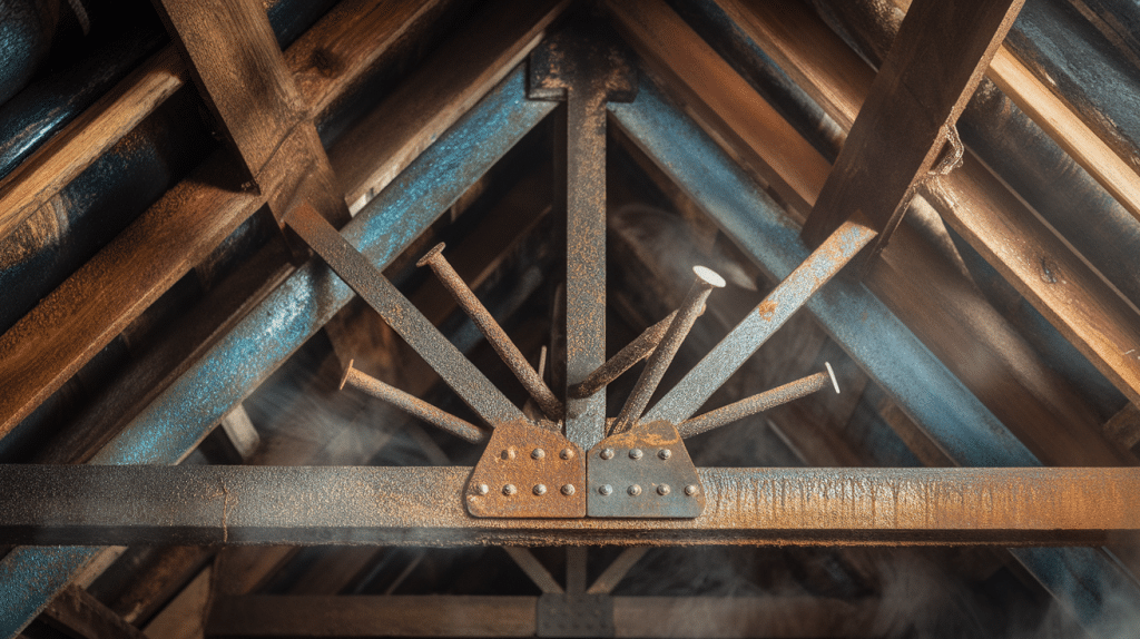 Rusted Nails or Metal Components