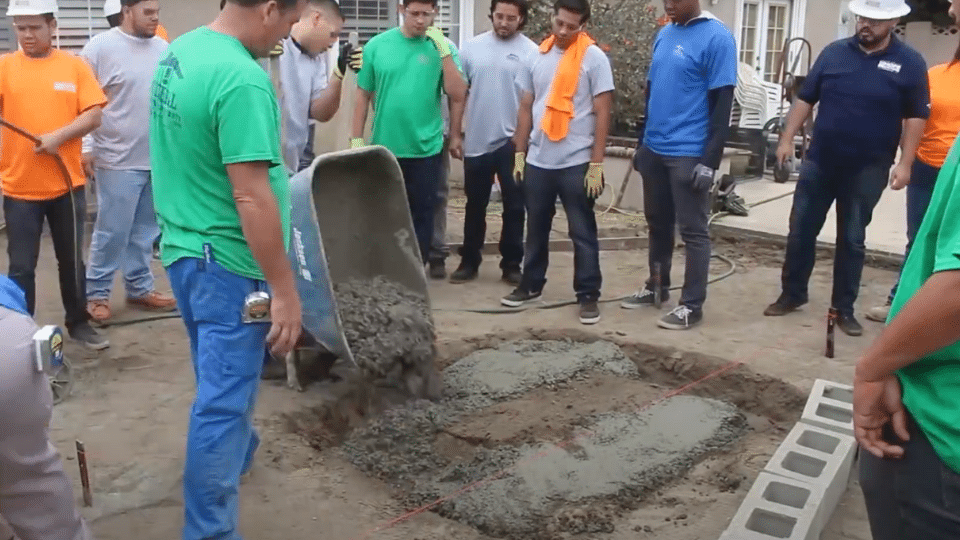 Step_3_Concrete_Mixing_and_Pouring