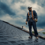 roofing in the rain