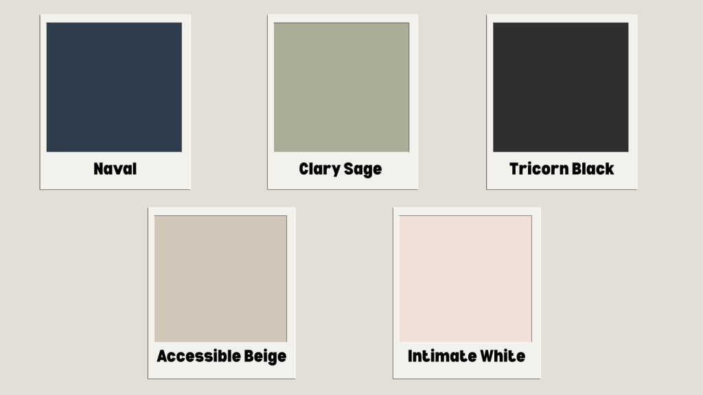 Accent Colors That Work Well with Eider White