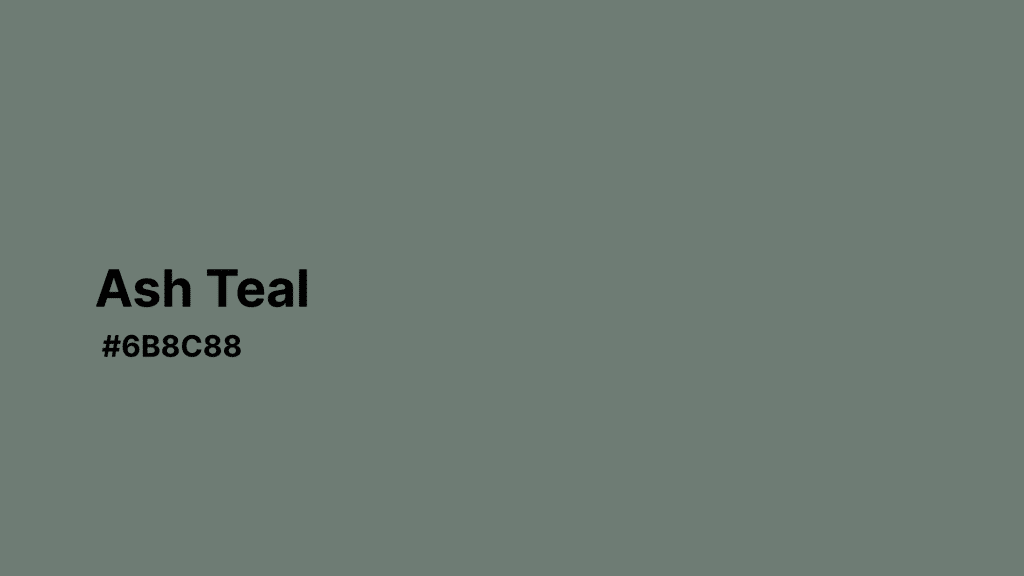 Ash Teal