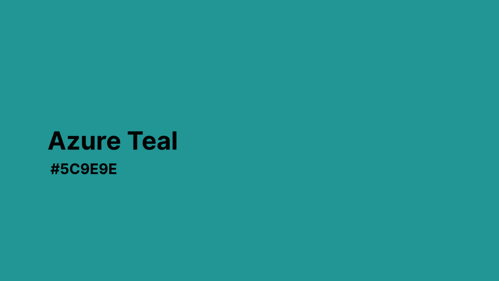 Azure Teal