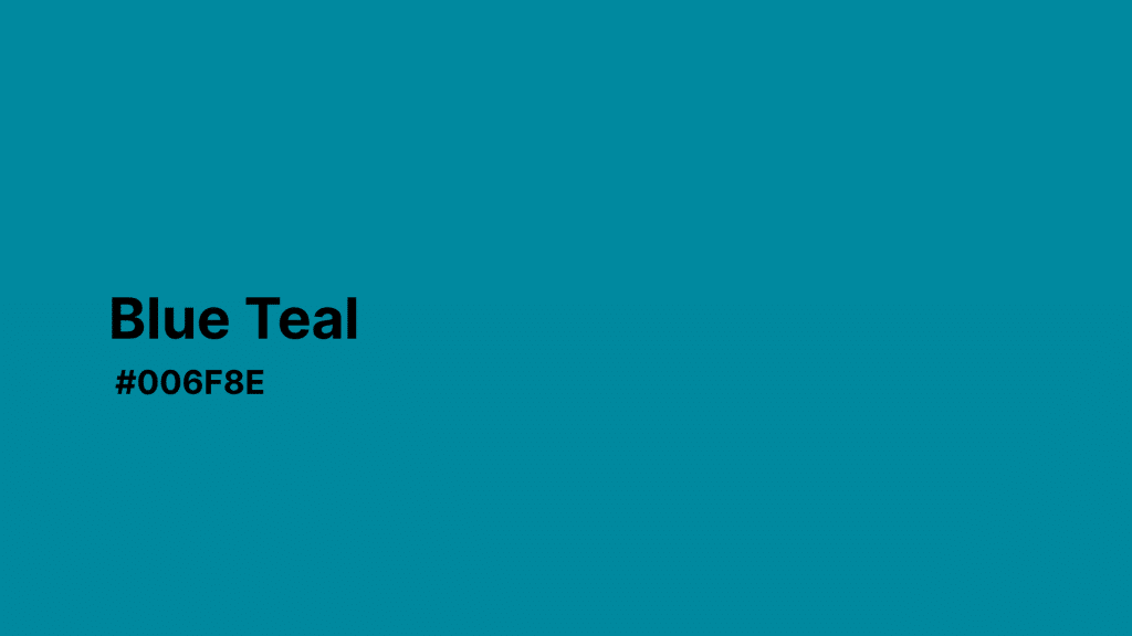 Blue Teal