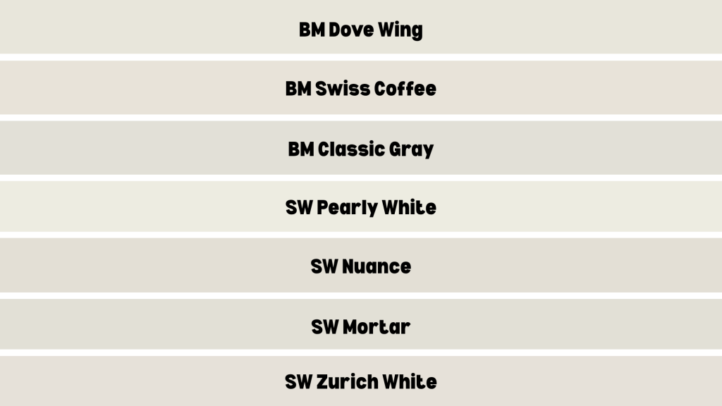 Comparing Seapearl OC-19 with Other Popular Neutrals