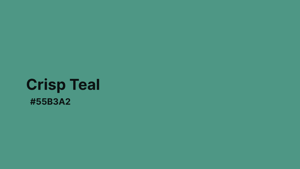 Crisp Teal