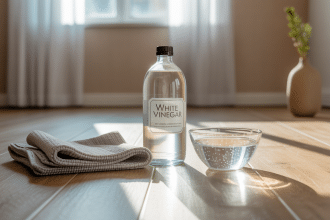 How to Remove Scratches from Hardwood Floors Using Vinegar