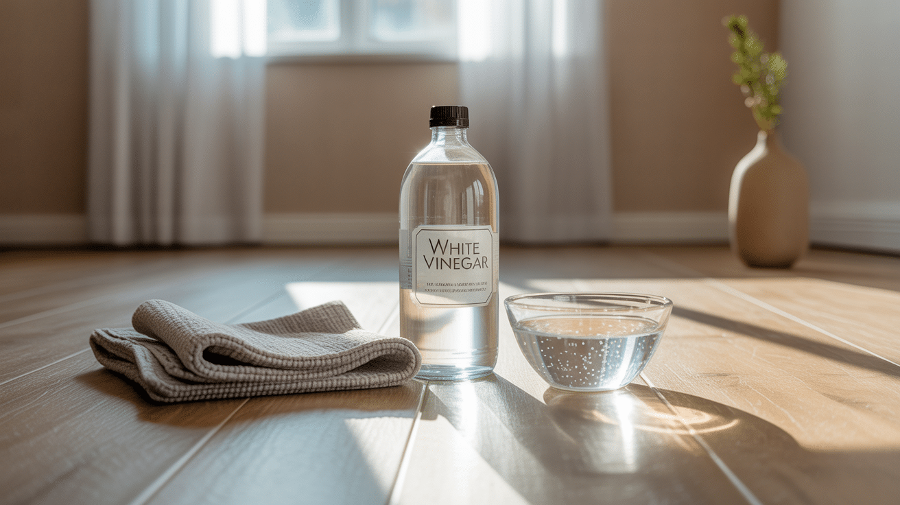 How to Remove Scratches from Hardwood Floors Using Vinegar