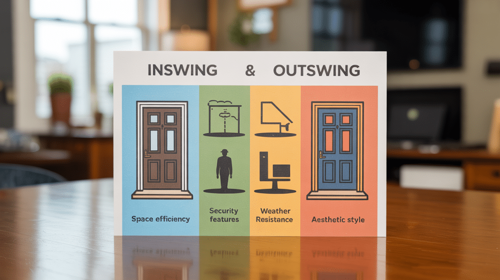 Inswing vs Outswing Doors- Quick Comparison