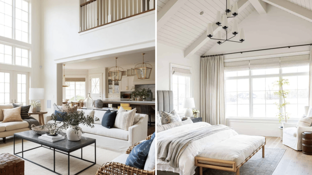 Living Rooms and Bedrooms
