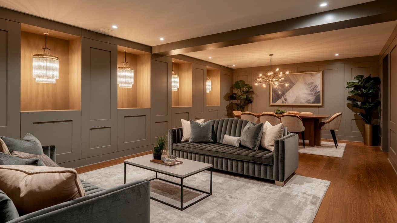 Luxury Basement Design: Practical Tips and Attractive Ideas