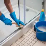Shower Door Tracks So Dirty? Try These Cleaning Hacks