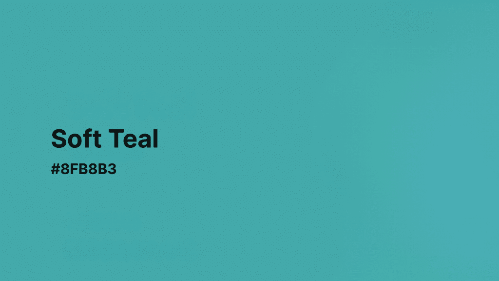 Soft Teal