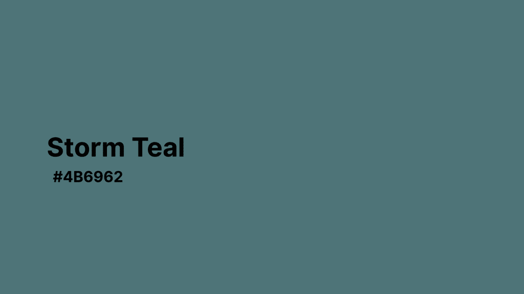 Storm Teal