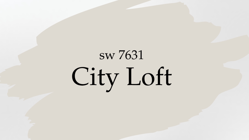 What Color Is City Loft by Sherwin-Williams?