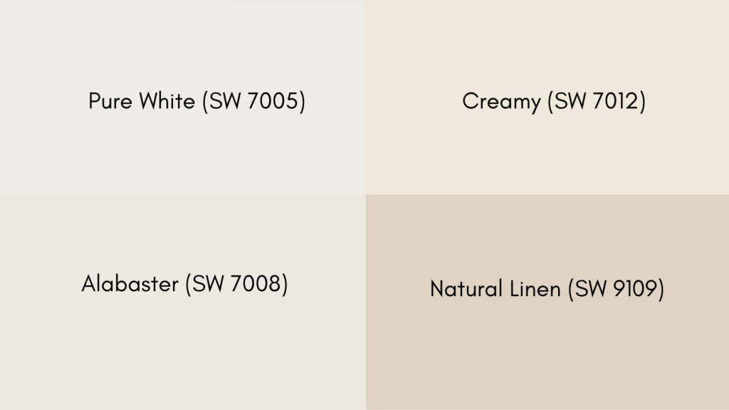 White and Neutral Combinations