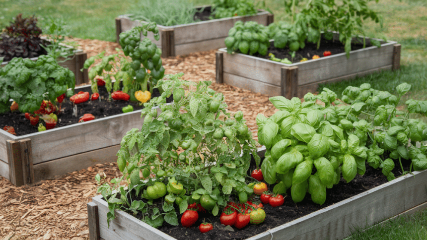 what to fill raised beds with
