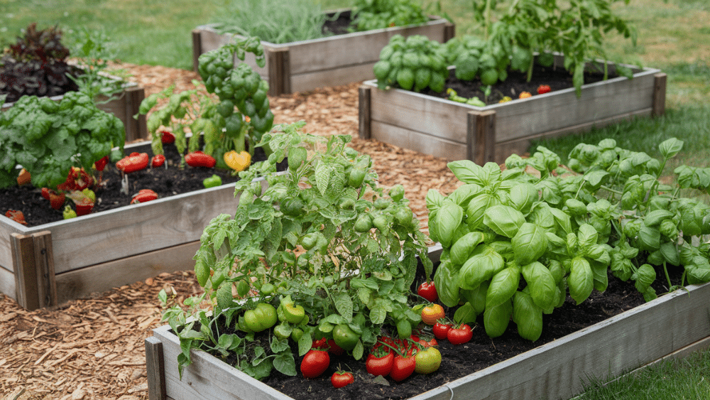 what to fill raised beds with