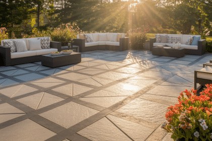 101 Modern Stamped Concrete Designs for Patios and Homes