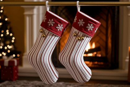 11 Creative Ideas for Hanging Christmas Stockings