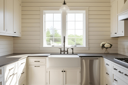 17 Shiplap Backsplash Ideas and DIY Guide