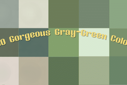 80 Gorgeous Gray-Green Color Names for Your Palette