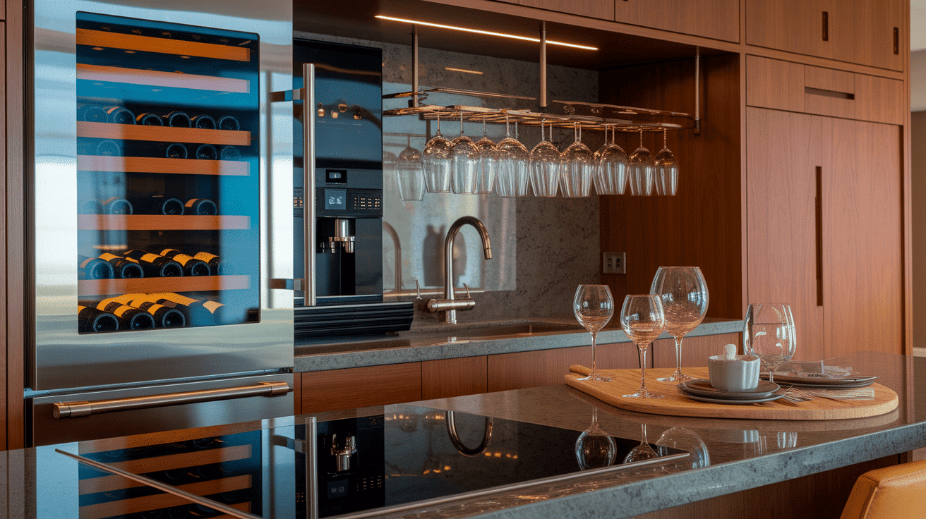 Built-in Drink Station