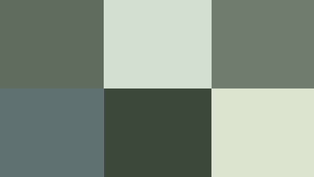 Classic Gray-Green Colors