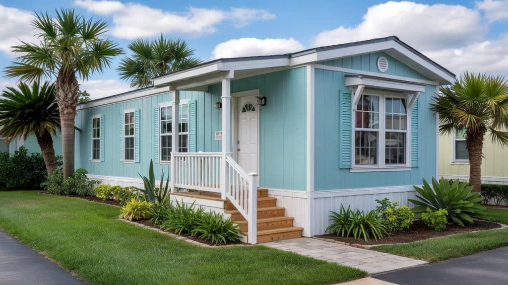Coastal Blue + Bright White Trim
