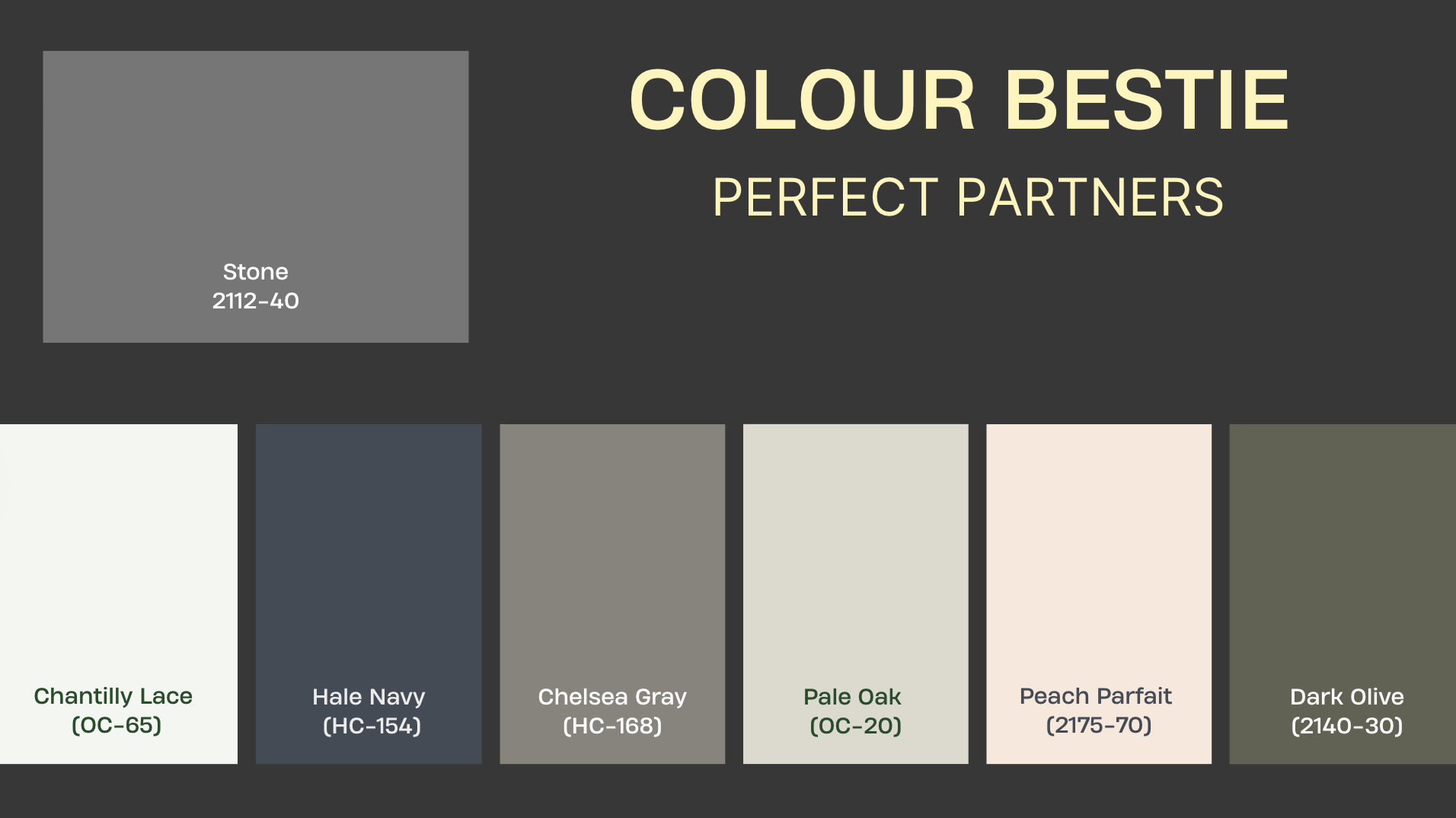 Color Besties for Stone