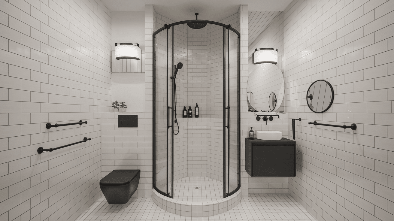 Corner Tub or Shower