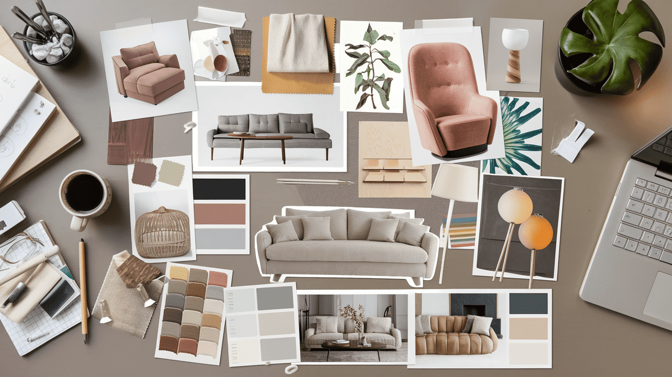 Creating Your Living Room Mood Board: 5 Simple Steps